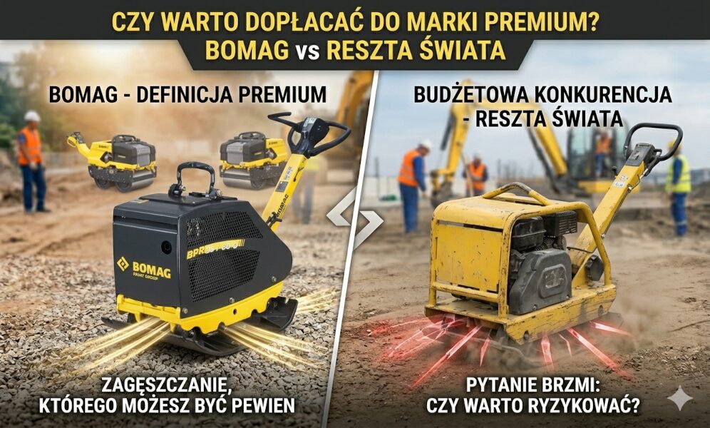 Czy warto dopłacać do marki Premium? Bomag vs reszta świata