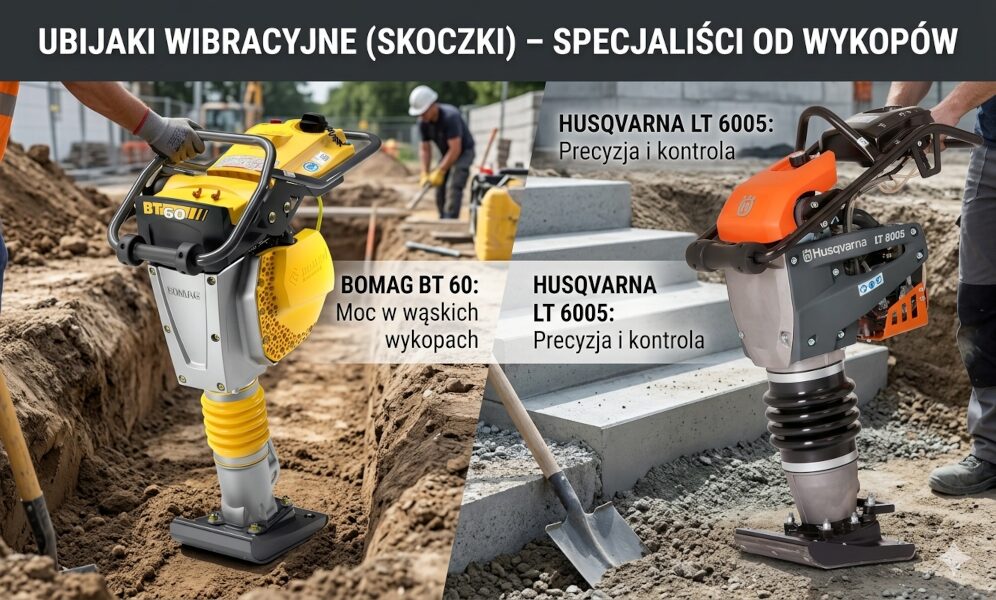Ubijaki wibracyjne (Skoczki) – Specjaliści od wykopów