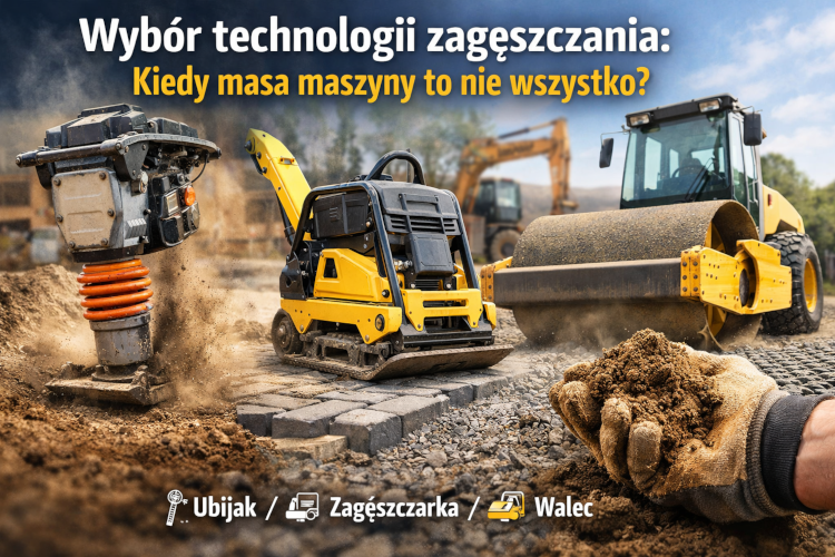 Wybór technologii zagęszczania: Kiedy masa maszyny to nie wszystko?